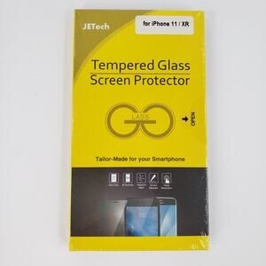 JETech Screen Protector 2 PK for iPhone 11 / iPhone XR Tempered Glass